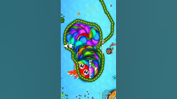 OMG 😱 Sylvan🐍Caught The Pro Snake 👑 DS worms 005 #snakeio #snakeiovideo #epicsnake