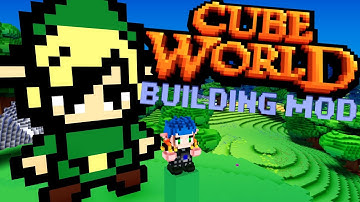 Cube World Building Mod Review Pt. 2 | Finding Link
