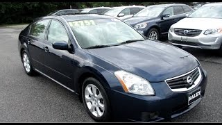 *SOLD* 2007 Nissan Maxima 3.5 SL Walkaround, Start up, Full tour and Overview