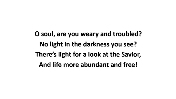 Turn Your Eyes Upon Jesus (lyrics) - Helen Howarth Lemmel (1922)