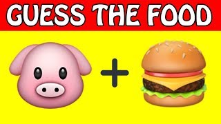 Can You Guess The Food By The Emoji ? | Emoji Challenge - Emoji Puzzles!