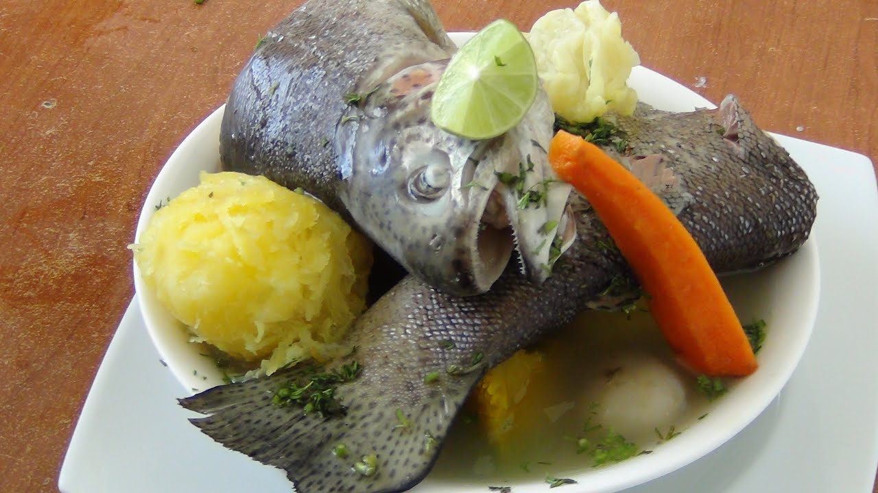 Receta de Caldo de Trucha 🍵🐟#FuerzaPeru