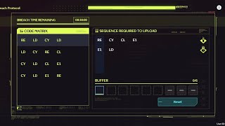 Breach Protocol Hacking (6CODES) MATRIX SEQUENCE REQUIRED TO UPLOAD | Cyberpunk × WutheringWaves 3.4