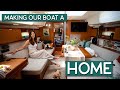 Preparing our sailboat for liveaboard sailing but make it realistic