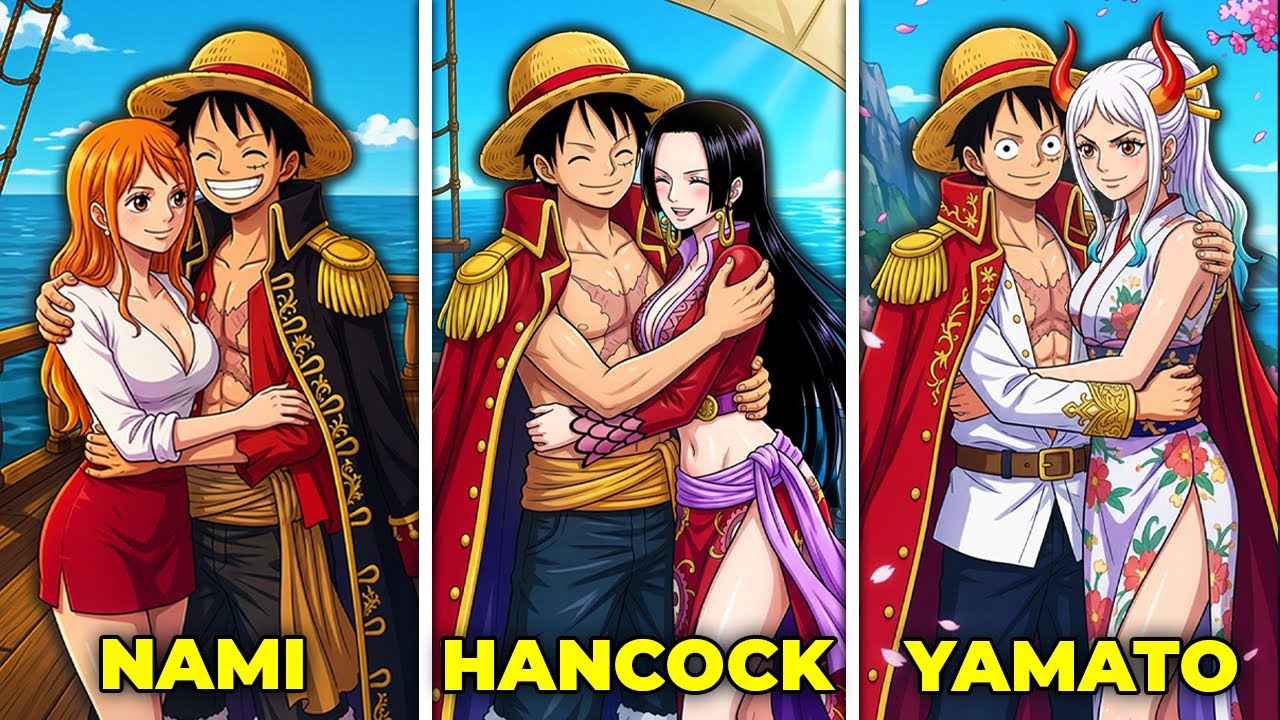 Финал One Piece: На ком женится Луффи? 4 самые распространённые теории
