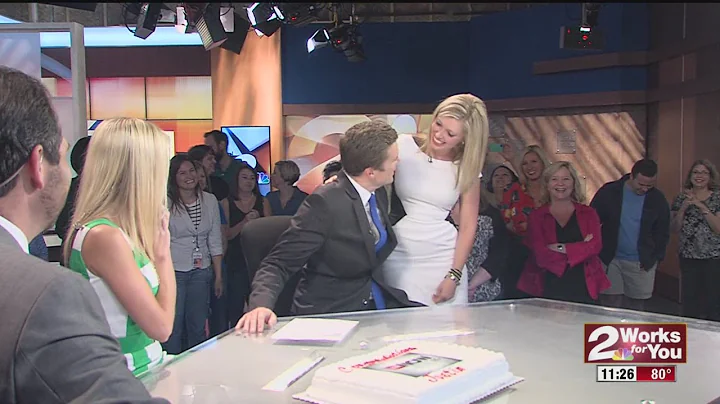 Fiancee Laura Neal surprises Justin Wilfon on his ...