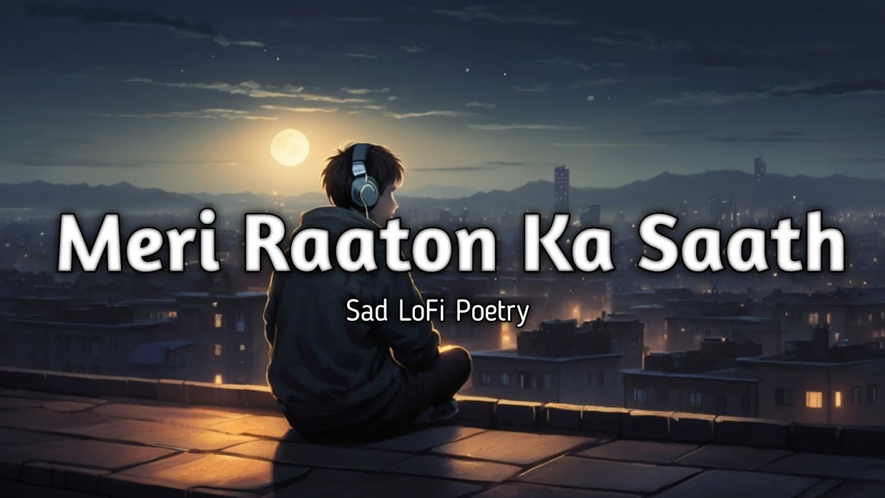 Meri Raaton Ka Saath | Sad LoFi Poetry | One Sided Love