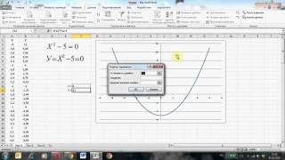 Как найти корни уравнения в Excel с помощью Подбора параметра