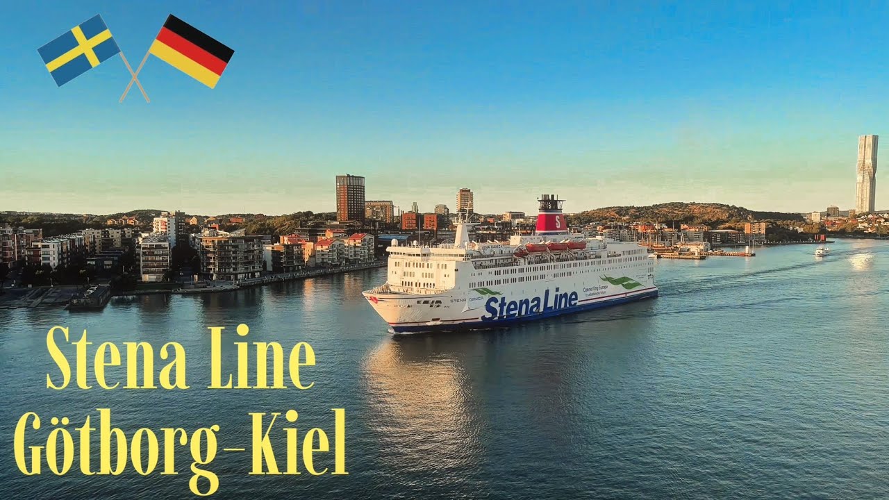 Sweden 🇸🇪 Stena line Göteborg-Kiel with the car 