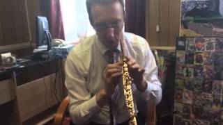 Playing B A G on the Flute