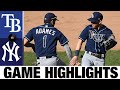 Five-run 6th powers Rays past Yankees | Rays-Yankees Game Highlights 8/20/20