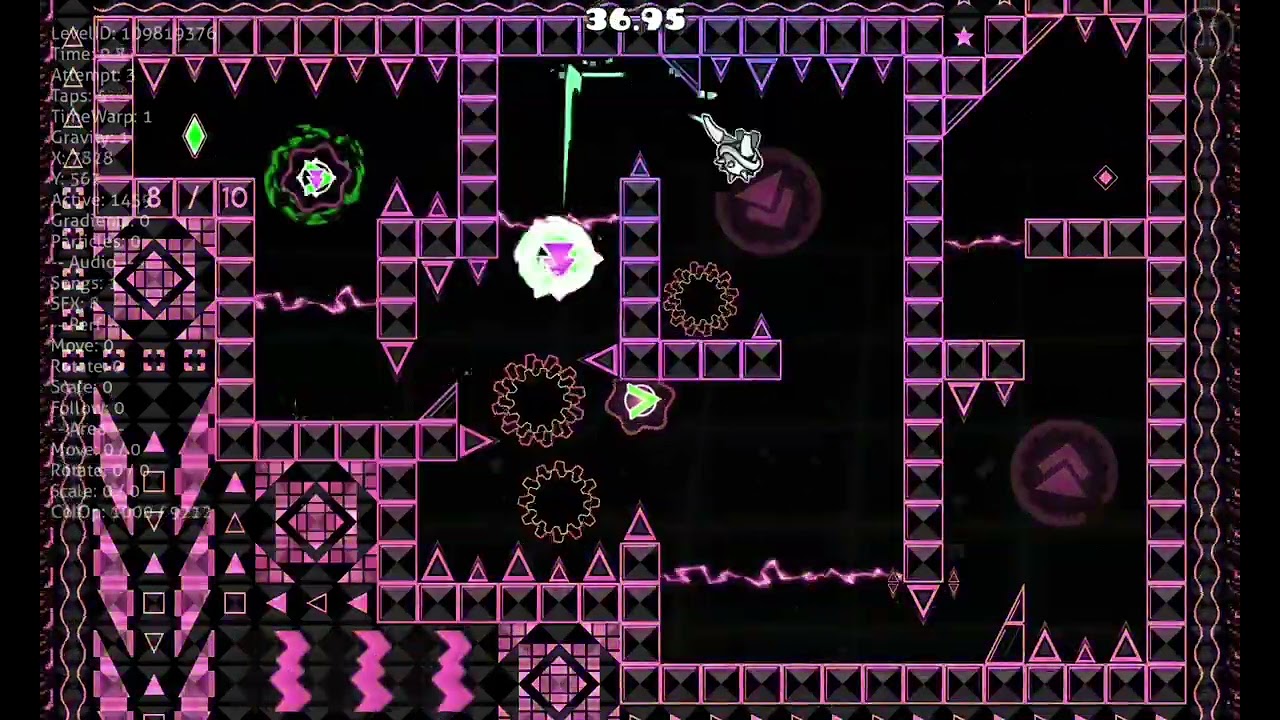 "spidash" By qalli (Platformer Easy Demon) [w/coin] | Geometry Dash 2.2