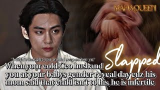 When your cold husband slapped you-💔🔥#taehyungff #bts #viralvideo #sadstory #btsarmy