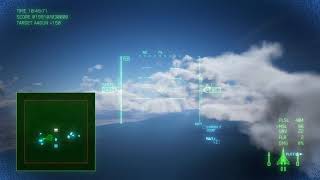 Ace Combat 7: SP01 Mission - Unexpected Visitor  (Ace Difficulty Rank S, ADF-11F Raven)