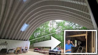 Container House Build! Two Containers with a HUGE Shop!
