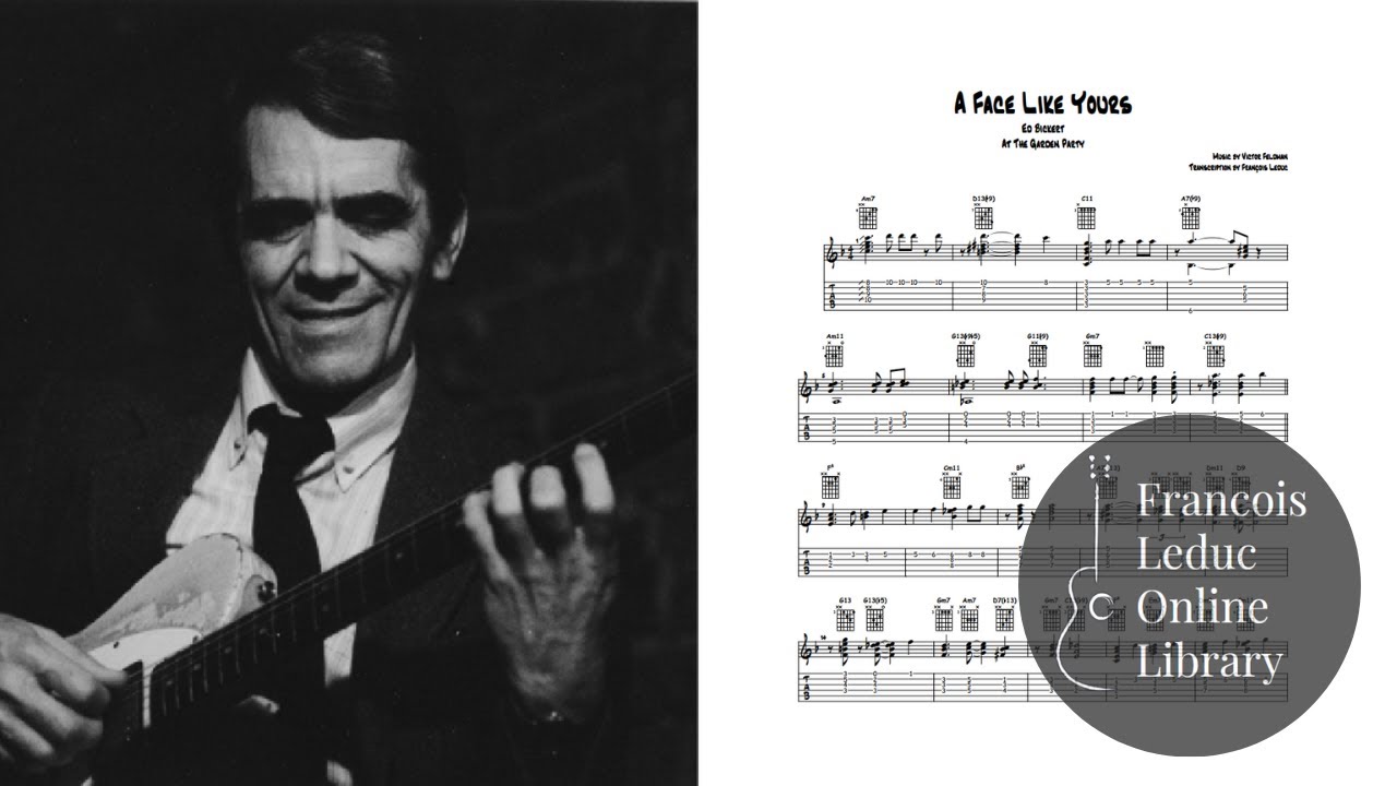 A Face Like Yours - Ed Bickert (Transcription)