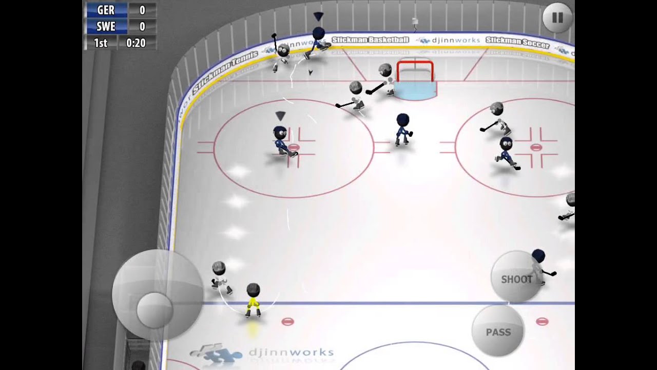 Stickman Ice Hockey Buzzer Beater (My First Video) YouTube
