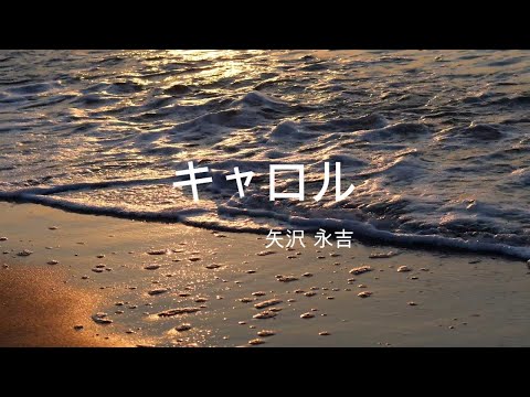 キャロル  (カラオケ)  矢沢永吉 (歌詞字幕付き キー低め)