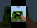 NOOB V/S PRO V/S HACKER IN MCPE!😉  #minecraft