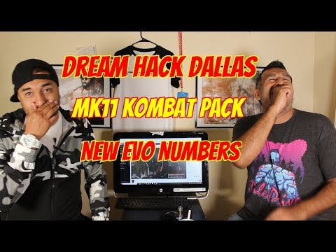 New EVO NUMBERS, MK11 Kombat Pack, and Dream Hack TOP 8 SFV! Button Check *SPECIAL*