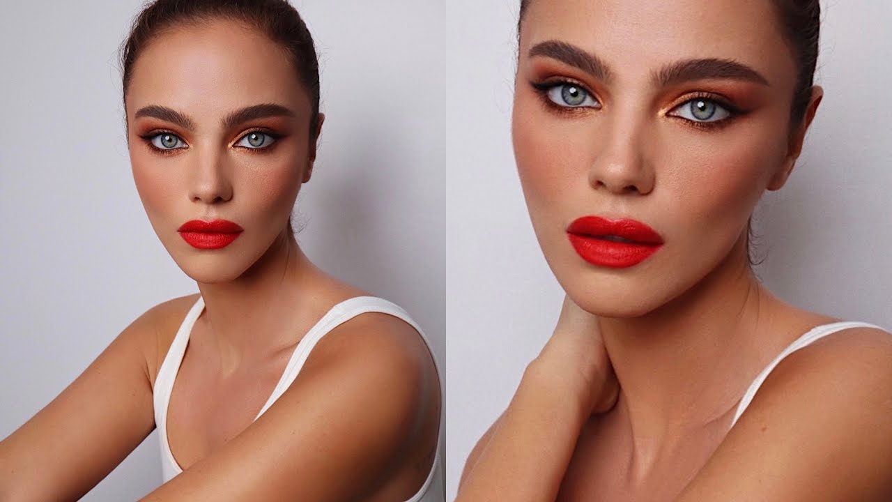 Festive Holiday Makeup | Hung Vanngo - YouTube