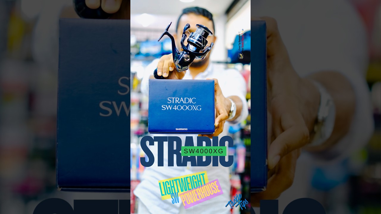 Shimano Stradic SW4000XG 🔥 The Perfect Reel for Light Jigging