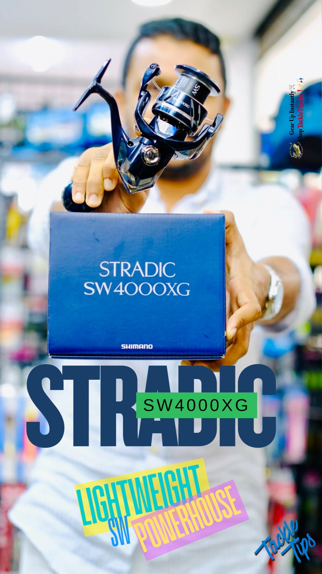 Shimano Stradic SW4000XG 🔥 The Perfect Reel for Light Jigging