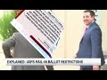 USPS Mail-in ballot restrictions take effect as legal fight continues