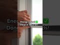 Drafty window fix!!! #diy #home #ai