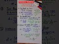 Distance Formulas|Important MCQs #mathshorts