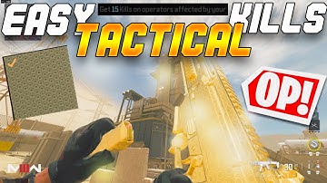 EASIEST WAY TO GET "AFFECTED BY TACTICAL" KILLS IN MW3