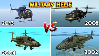 MILITARY HELICOPTES FROM EVERY GTA GAME (FROM GTA 5, GTA SAN ANDREAS, GTA 4 AND GTA VICE CITY) screenshot 3