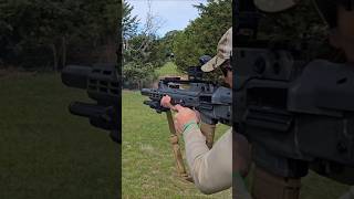 Springfield hellion #rangeday #rangetime #rangedayeveryday #556 #9mmpistol #9mmluger #steel #target