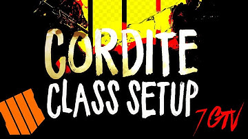 Cordite Best Class Setup Black ops 4