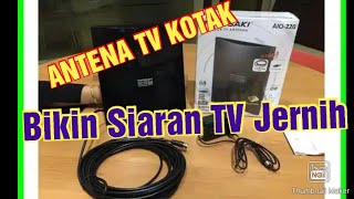 Unboxing U0026 Review Antena Tv Digital Uhf Indoor Outdoor Toyosaki