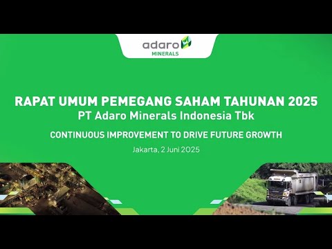 RUPS ADMR - Adaro Minerals Indonesia Tbk. 2025