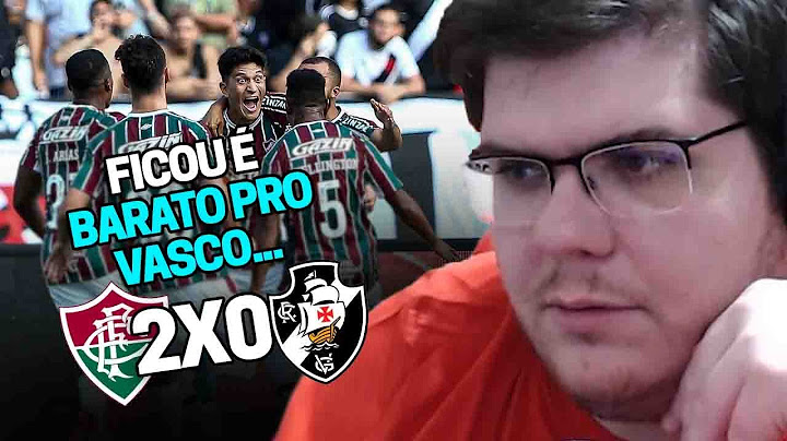 CASIMIRO REAGE: FLUMINENSE 2X0 VASCO PELO CARIOCÃO 2022 | Cortes do Casimito