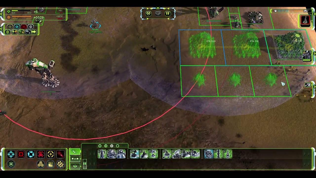 supreme commander forged alliance hard campaign m6 operation overlord as aeon