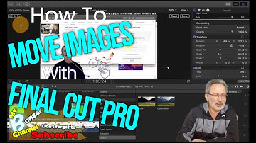 Simple How to move objects with Final Cut Pro. Another Final Cut Pro X tutorial