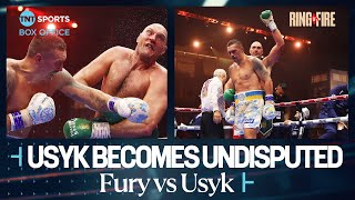 Oleksandr Usyk defeats Tyson Fury via split decision to become undisputed heavyweight champion 🏆