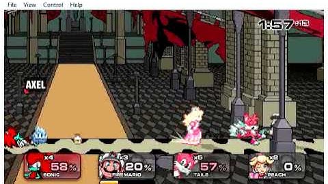 Super smash Flash 2 demo v0.9 - SEGA vs NINTENDO