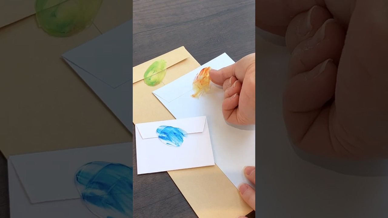 ペリっと剥がしてシールみたい！？アクリリックメディウムでぷっくりテクスチャー作り✨