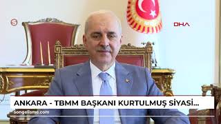 Ankara - TBMM Başkanı Kurtulmuş, siyasi partilerin grup başkanvekilleri ile bir araya geldi