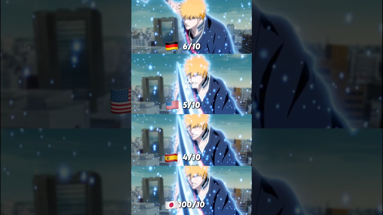 Ichigo Bankai in verschiedenen Sprachen! 