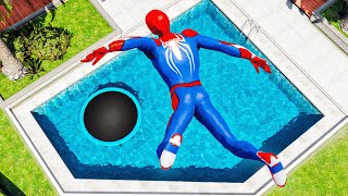 GTA 5 Ragdolls SPIDERMAN Jumps/Fails (Euphoria Physics) #266