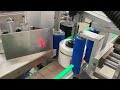 Full automatic taper bottle labeling machine