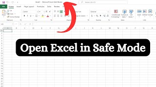 Excel Stuck Open it in Safe Mode & Fix it FAST!
