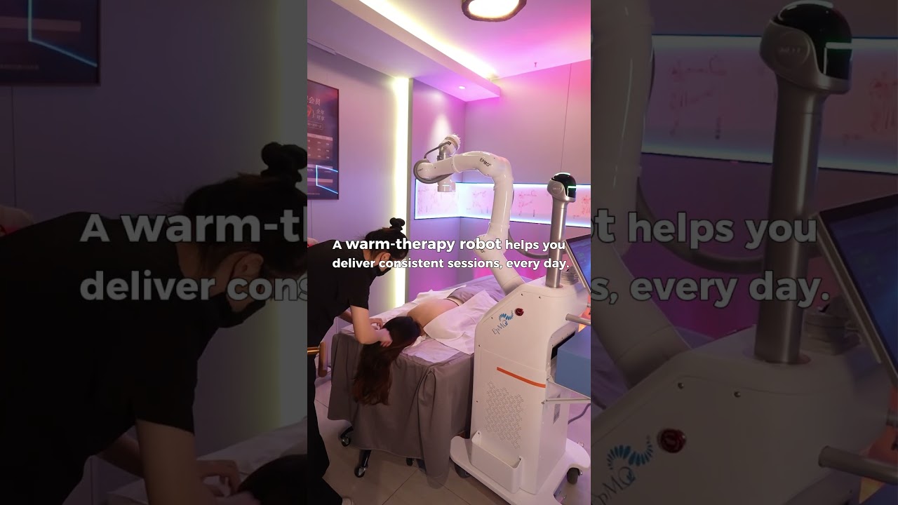 save your staffing budget with our warm-therapy robot 