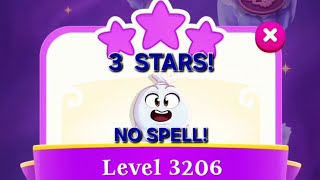 Level 3206 / Bubble Witch 3 Saga Gameplay  screenshot 5