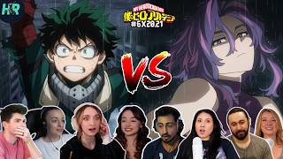 DEKU VS LADY NAGANT!!😱🔥  FAUX 100% My Hero Academia Season 6 Episode 20-21 Reaction Mashup